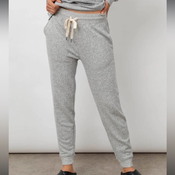 Rails Pants - Rails NWT Women’s Oakland Sweat Pants Knit Jogger Melange Grey Heather Gray XS